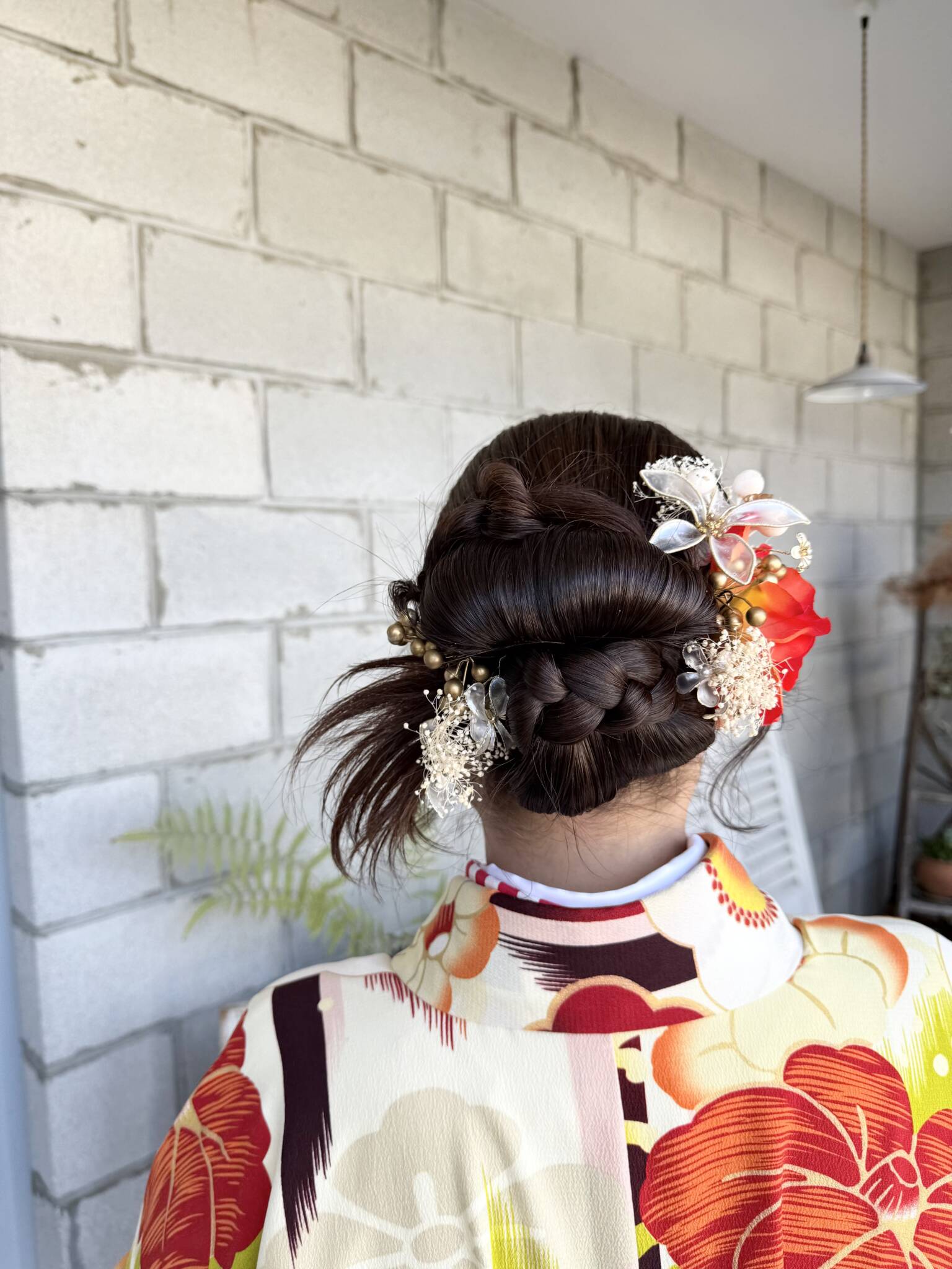 卒業式ヘアセット