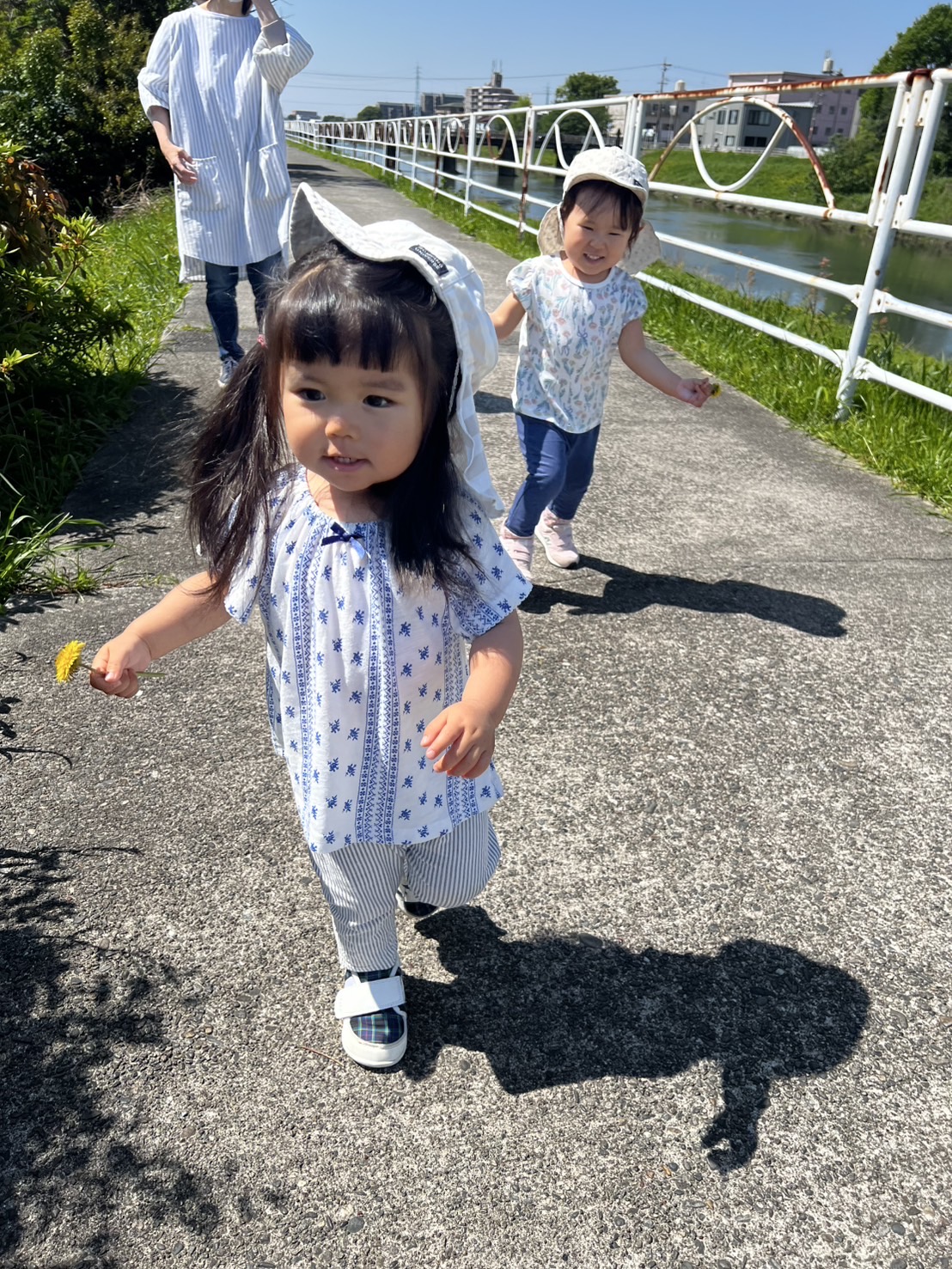 お散歩したよ