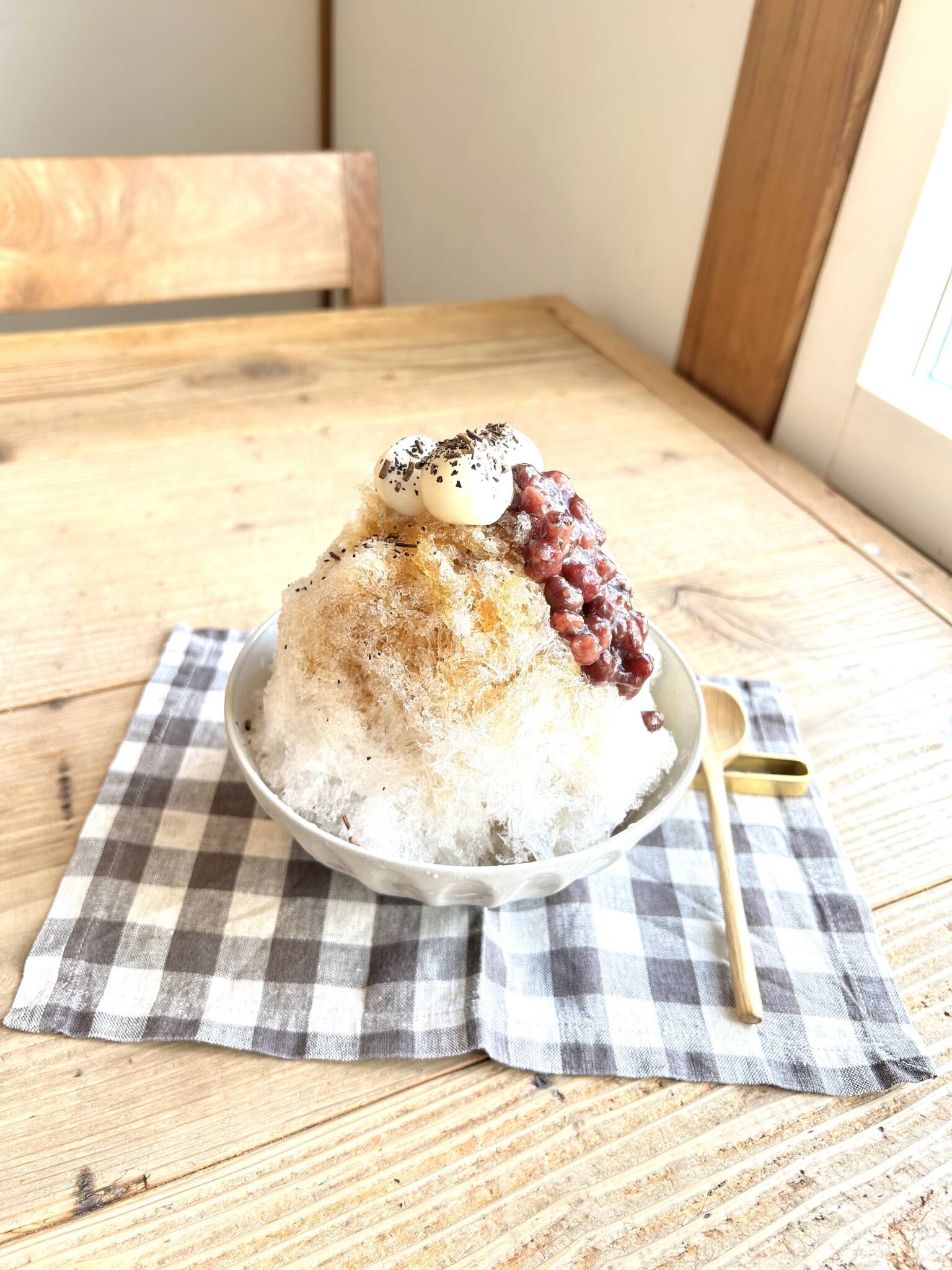 ほうじ茶のかき氷