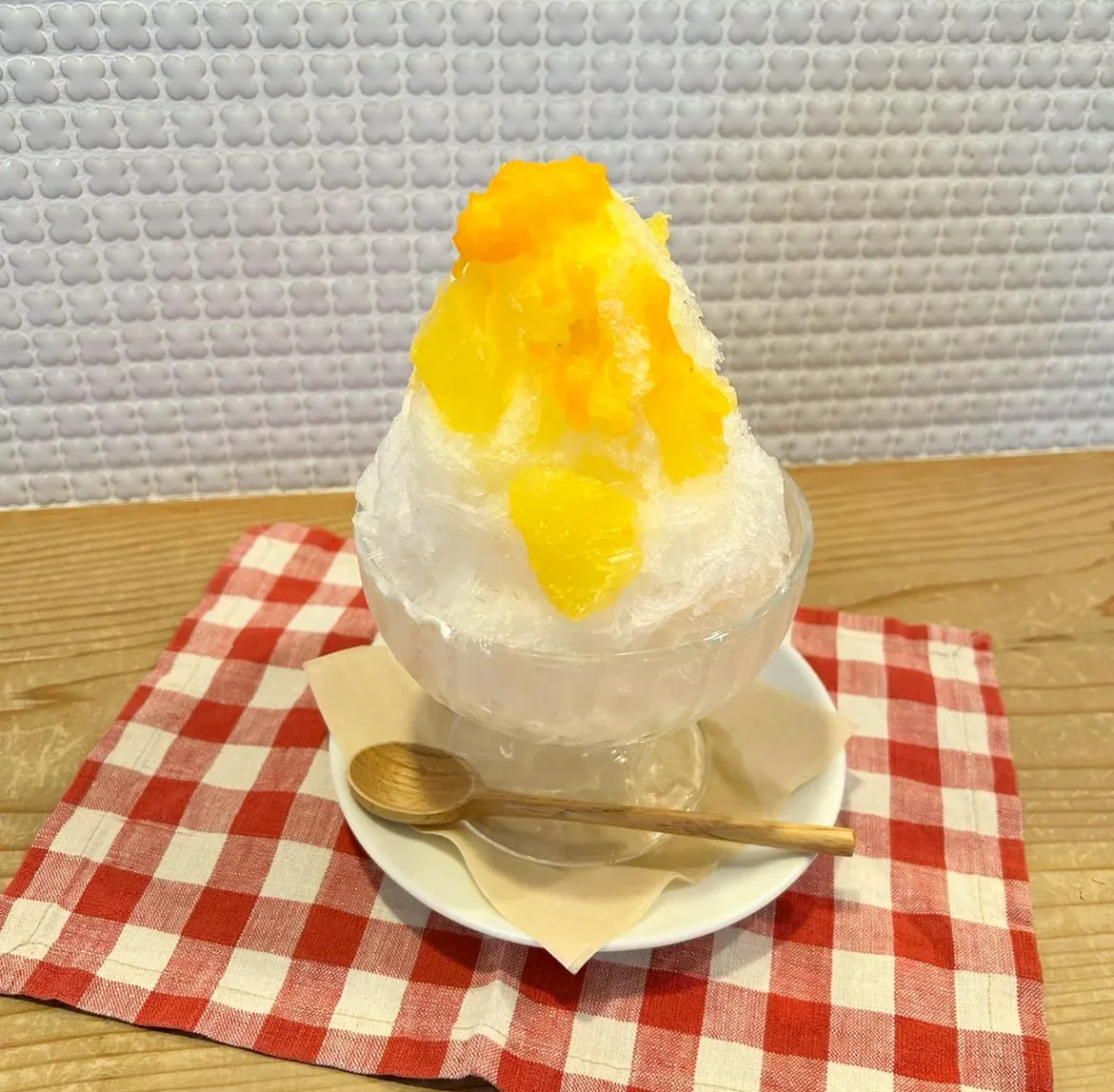 甘夏みかんのかき氷