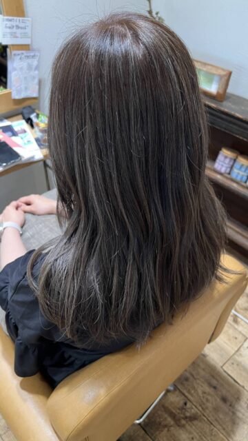 脱白髪染め