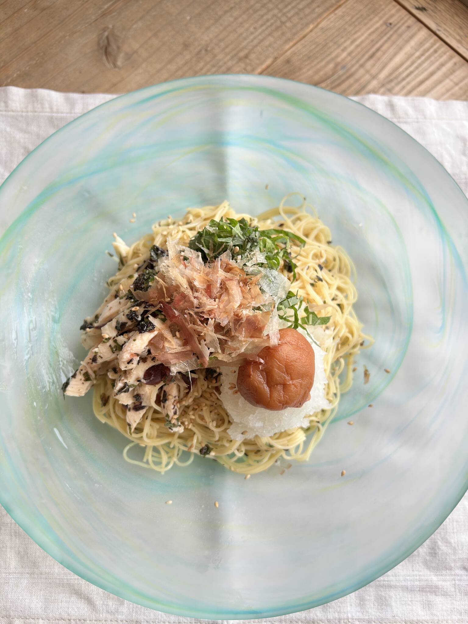 夏にぴったり！冷製パスタ🌟