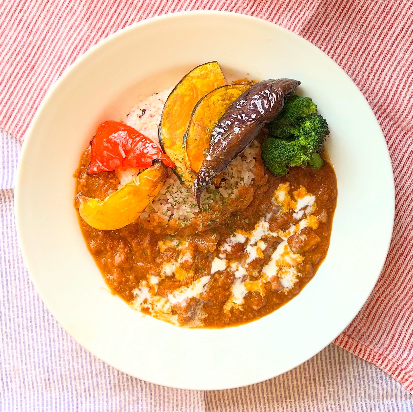 リリカフェ特製夏野菜カレー♪