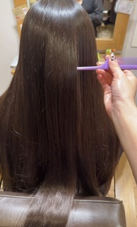 髪質改善ストレート