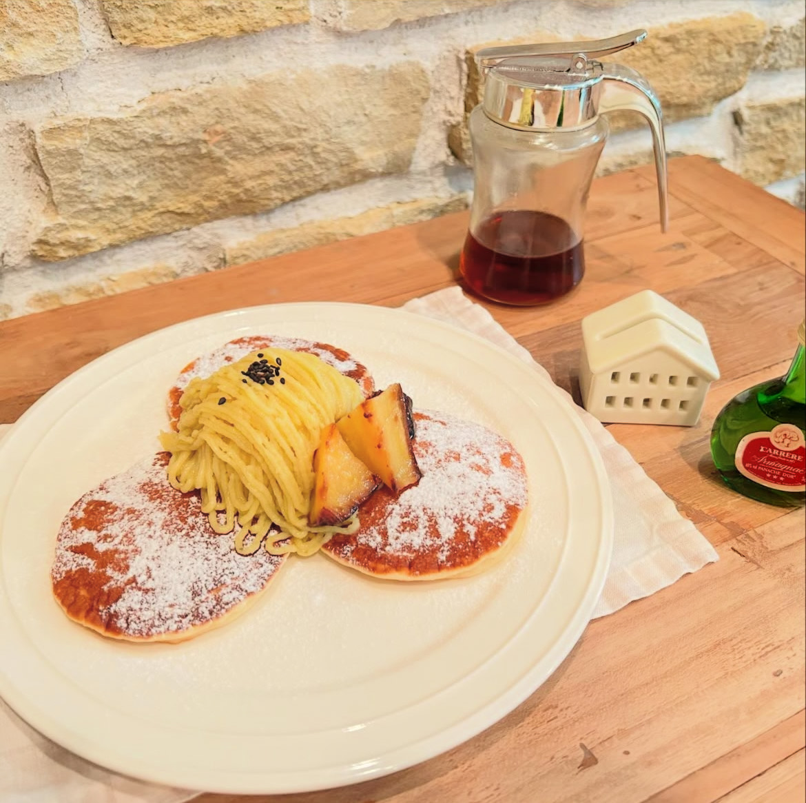 新作パンケーキ🍠