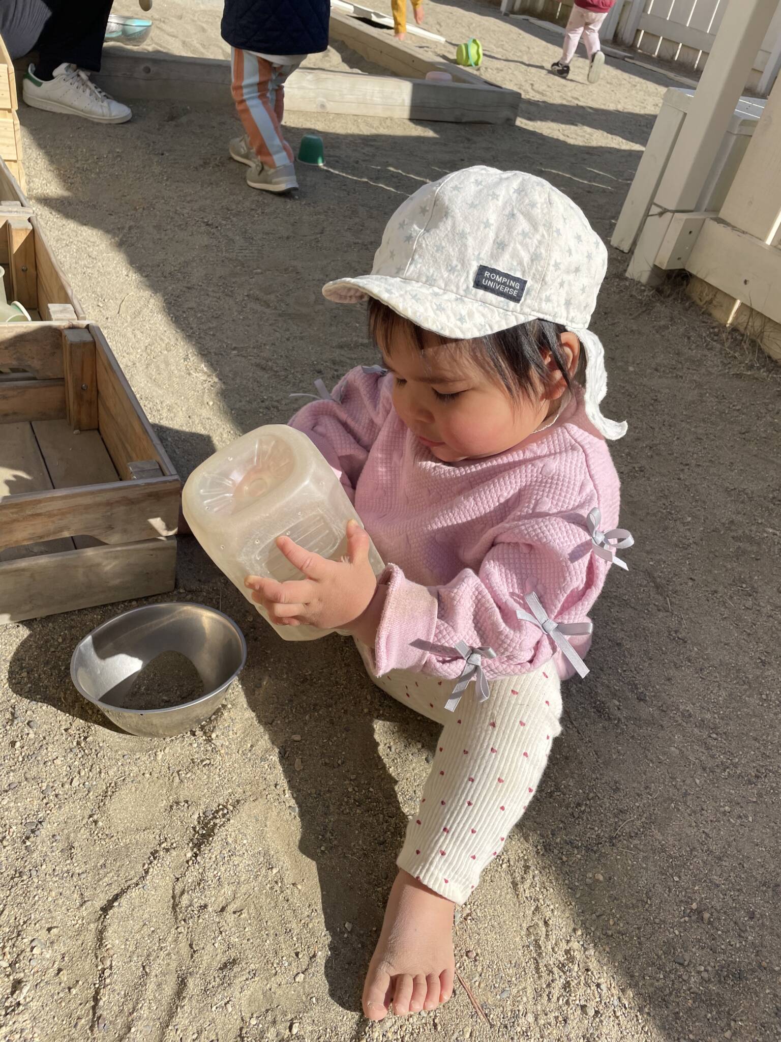 寒さに負けず❗️