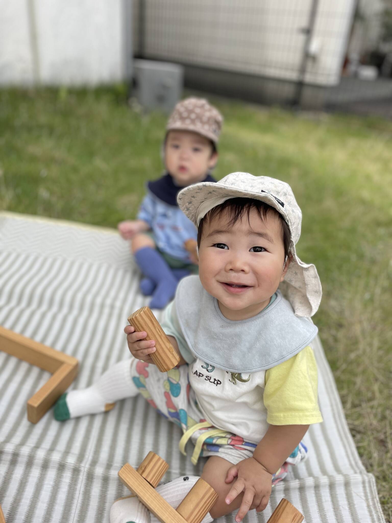 外遊び、大好き