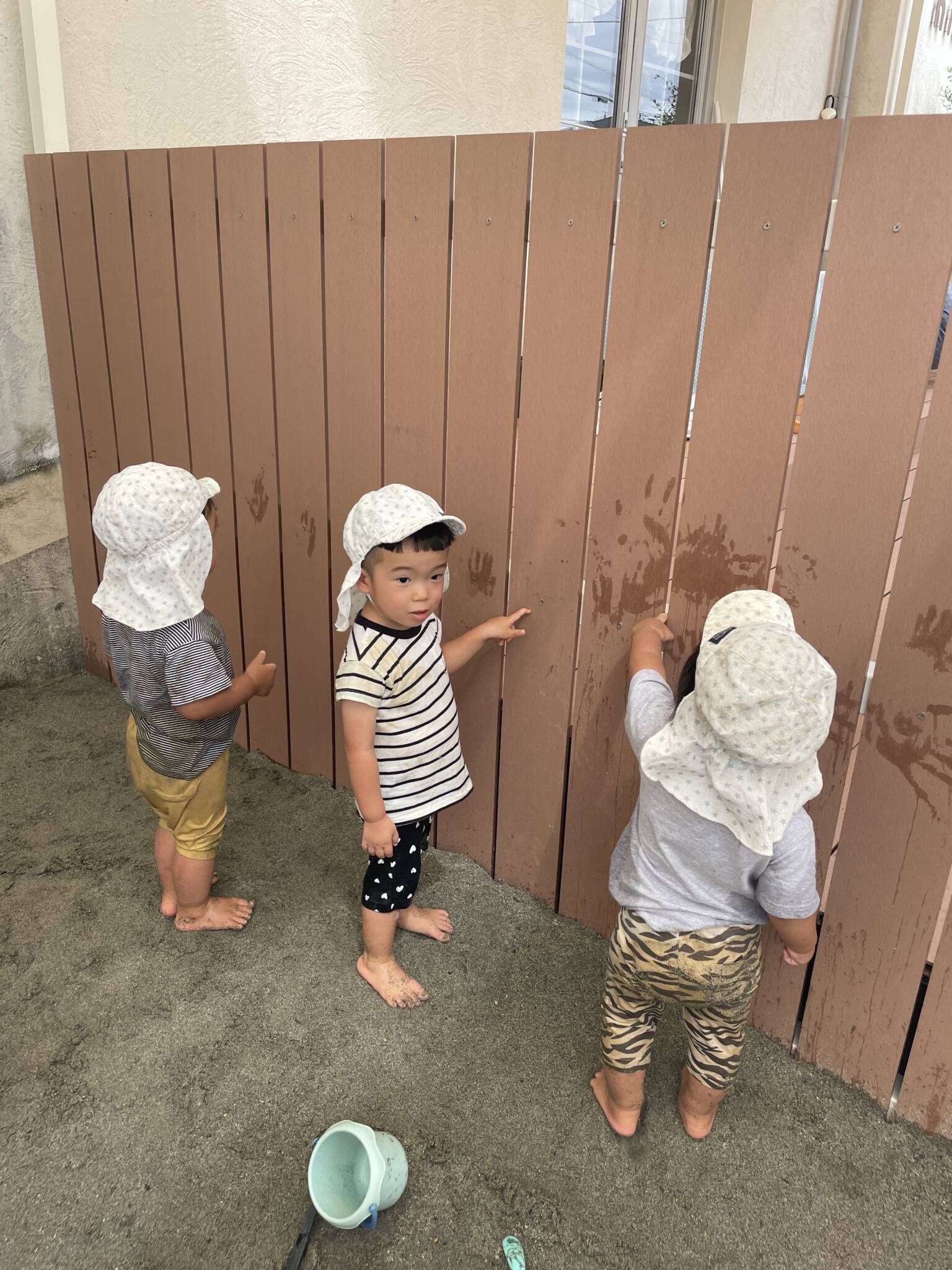 手形をペタン🙌