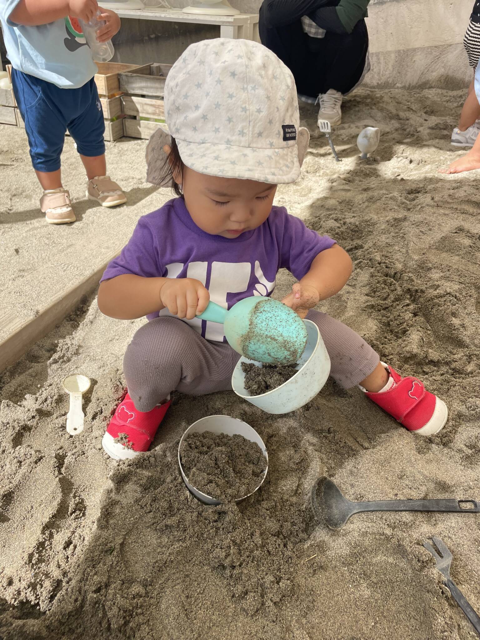 元気に登園🤗💕
